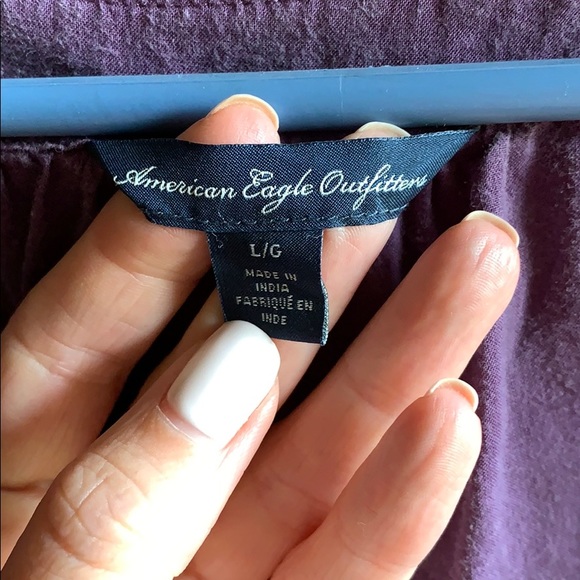 ☀️ Purple American Eagle shirt - Picture 4 of 5